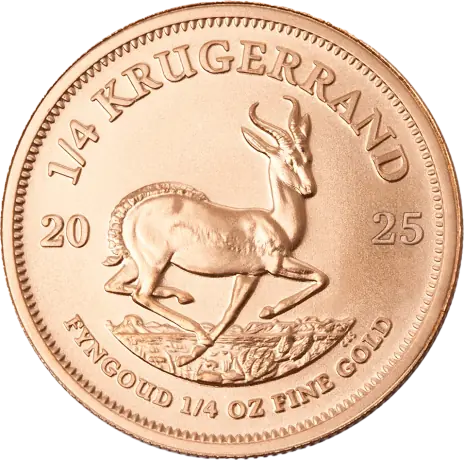 1/4 oz Krugerrand Gold Coin | 2025