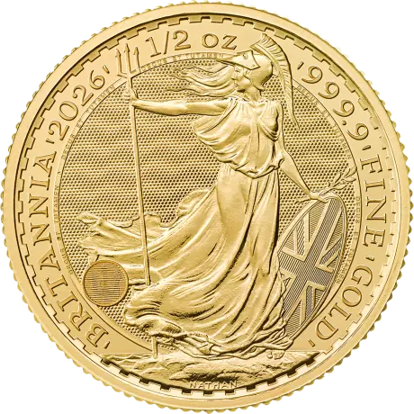 1/2 oz Britannia Charles III Gold Coin | 2026