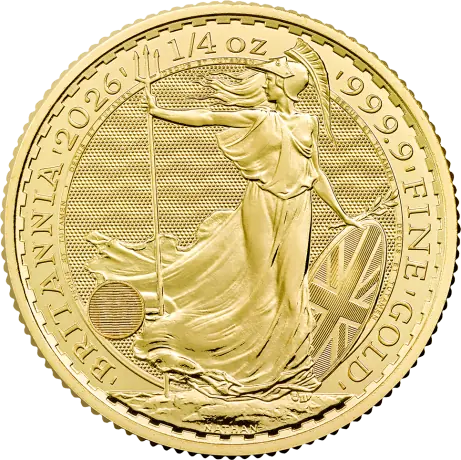1/4 oz Britannia Charles III Gold Coin | 2026